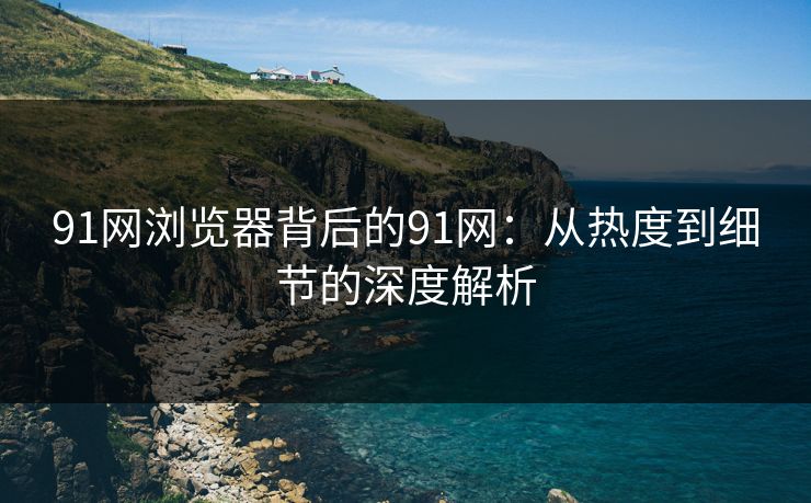 91网浏览器背后的91网：从热度到细节的深度解析